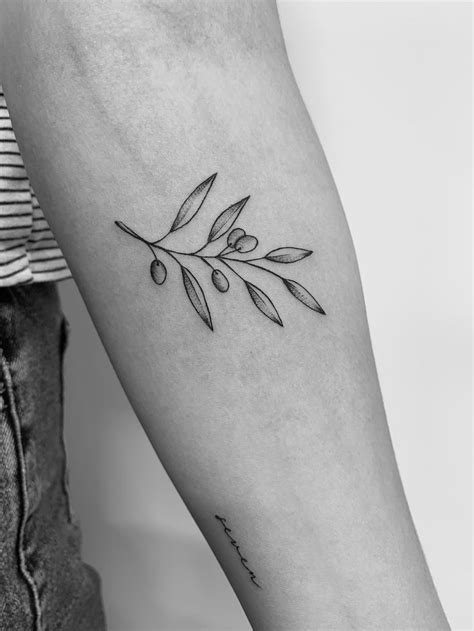 Olive Branch Tattoo Inspiration