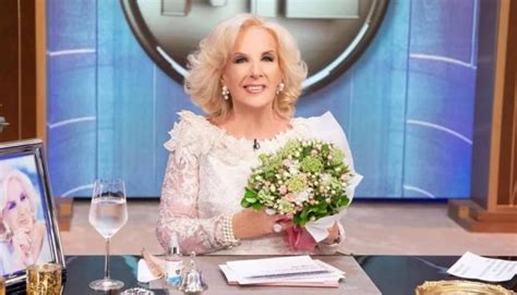 Cu Ndo Vuelve Mirtha Legrand A La Televisi N En Agenda