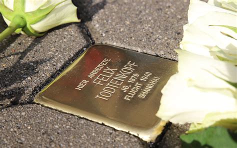 Stolperstein Felix Todtenkopf Storkow Storkowplus De