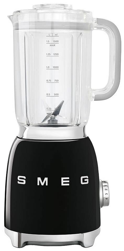 SMEG BLF01BLEU Czarny Blender Kielichowy Niskie Ceny I Opinie W Media