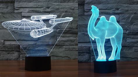 3d Optical Illusion Lamp