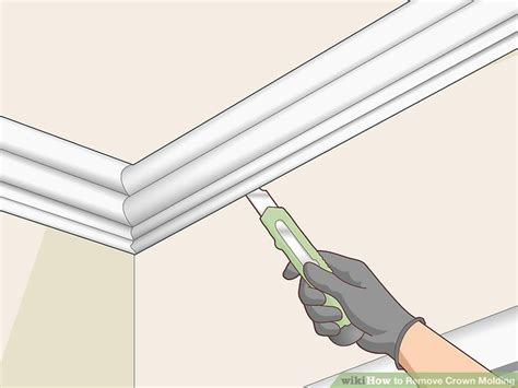 How To Remove Crown Molding 12 Steps With Pictures Wikihow