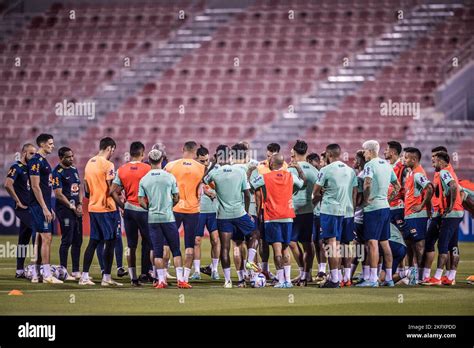 Qatar 11202022 World Cup 2022 Brazilian Team Training