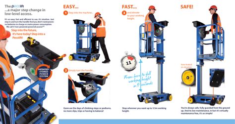 Peco Lift Specification Sheet | Manualzz