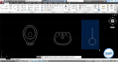 Aprenda A Criar E Inserir Blocos No AutoCAD YouTube