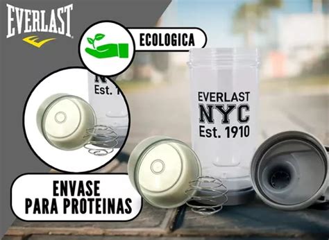 Vaso Shaker Everlast Mezclador 500ml Proteinas Todo En Uno En Venta En