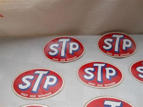 Buy Vintage Stp Stickers 5 Indy 500 Winner In Lancaster Pennsylvania