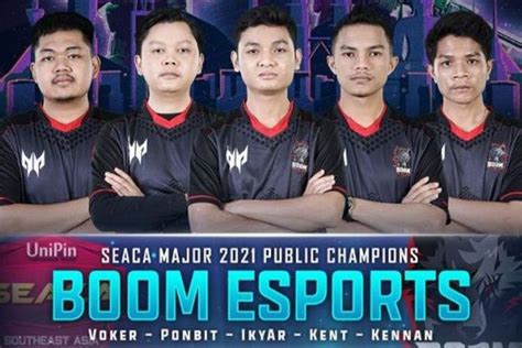 Mendaptakan Hadiah Usd Boom Esports Juara Dpc Sea