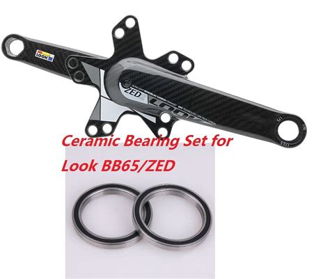 J L Ceramic Bearing 2 For Look Zed 1 2 3 BB65 Bottom Bracket Crankset