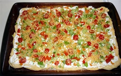 Jamie S Favorite Recipes Cool Veggie Pizza