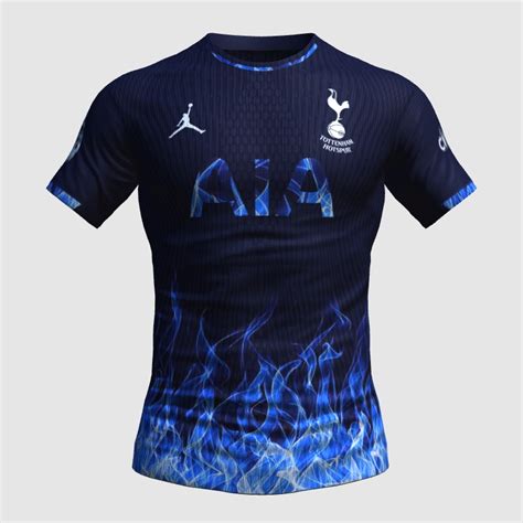 Tottenham Hotspur X Jordan Flames Special Kit FIFA Kit Creator Showcase