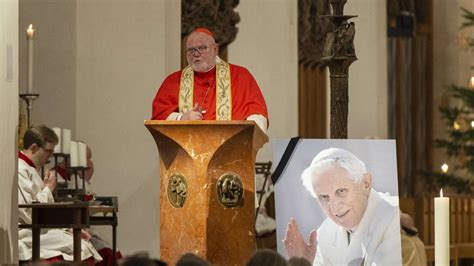 M Nchen Nimmt Abschied Vom Verstorbene Papst Benedikt Xvi