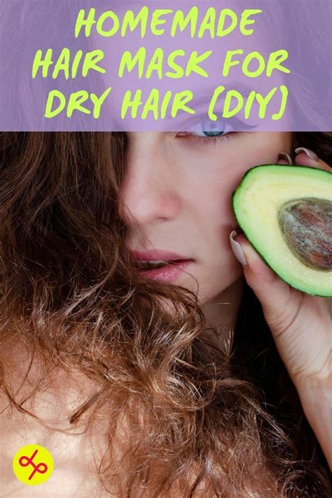 Homemade Hair Mask For Dry Hair Diy Repair Your Damaged Hair In An Hour At Home With Al