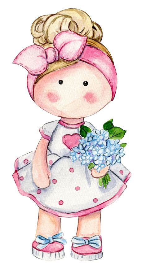 Imagens De Boneca Desenhada - 8