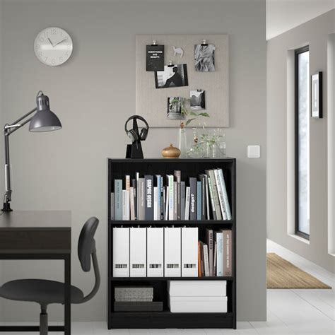 Billy Bookcase Black Oak Effect 80x28x106 Cm 311 2x11x413 4 Ikea