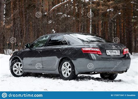 Novosibirsk Russia â€ February 08 2020 Toyota Camry Editorial Photo