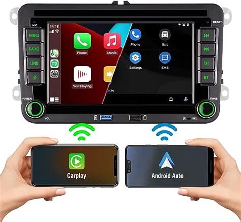 Autoradio DSP Integrata Wireless CarPlay E Android Auto Per Volkswagen