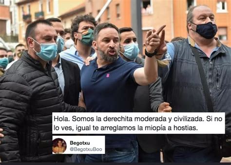 Abascal And Vox Somos La Derechita Moderada Si No Lo Ves Te Arreglamos La Miopía A Hostias