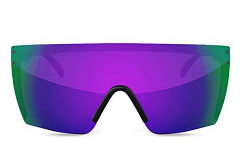 Getuscart Heat Wave Visual Lazer Face Z87 Sunglasses In Ultra Violet