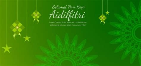 Selamat Hari Raya Aidilfitri Colorful Vector Background Template Aidilfitri Selamat Adha