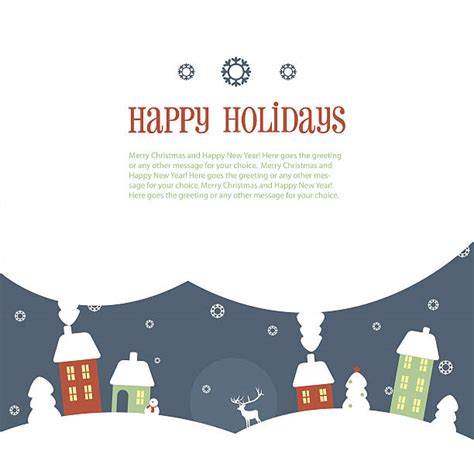 Happy Holidays Silhouette Stock Photos Pictures And Royalty Free Images