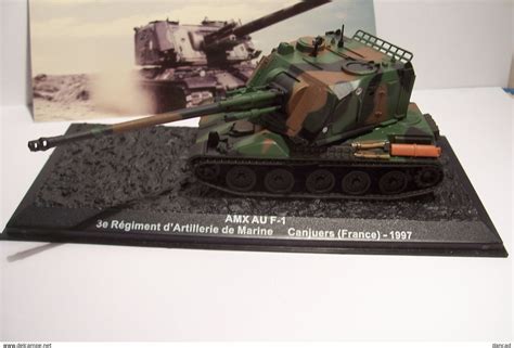 Chars MILITARIA CHAR AMX AU F 1 3e Régiment d Artillerie de