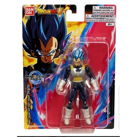 Bandai Dragon Ball Evolve Super Saiyan Blue Vegeta Action Figure