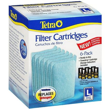 Tetra Filter Cartridges Large, 6ct - Walmart.com