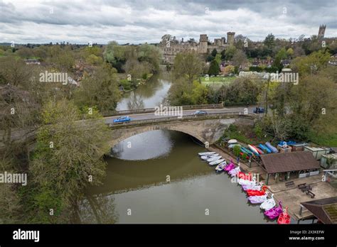 Warwick Castle Aerial Hi Res Stock Photography And Images Alamy