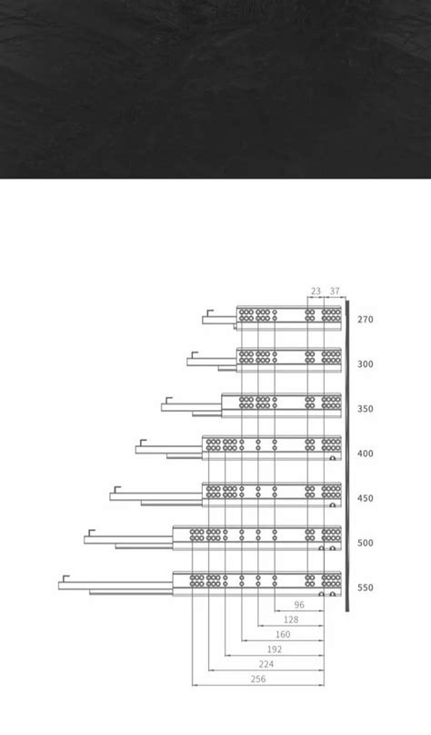 Stainless Steel Manual Hettich Soft Close Telescopic Channel At 100