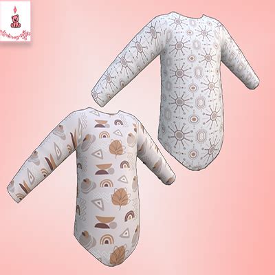 Boho Onesie Infant The Sims 4 Create A Sim CurseForge