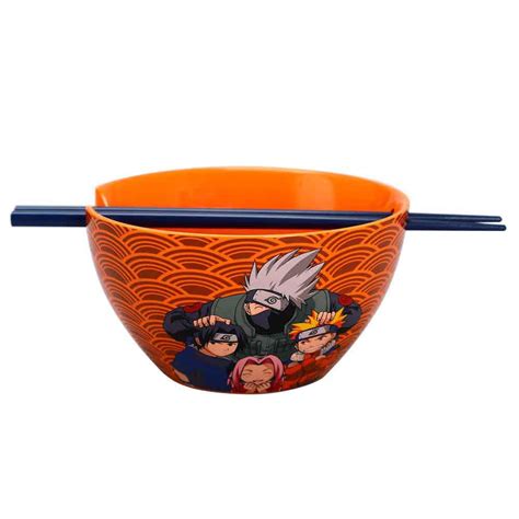 Bioworld Naruto Characters Ceramic Ramen Bowl Collective Hobbees