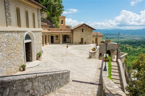 Premium Photo Greccio Italy Hermitage Shrine Erected By St Francis Of Assisi