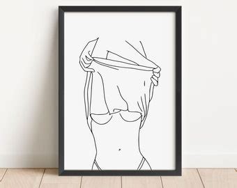 Body Drawing Etsy Uk