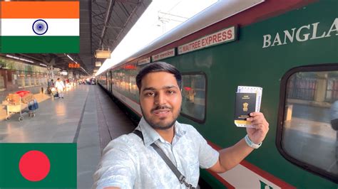 Kolkata To Dhaka Train Journey In Maitree Express YouTube