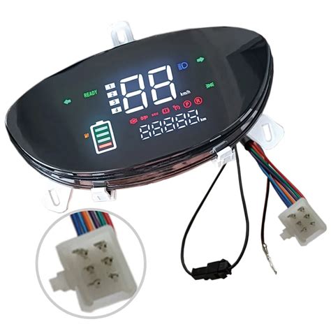 Ebike Lcd Display Motor Speedmeter Screen 48 72v E Bike Control Panel Electric Bike Scooter