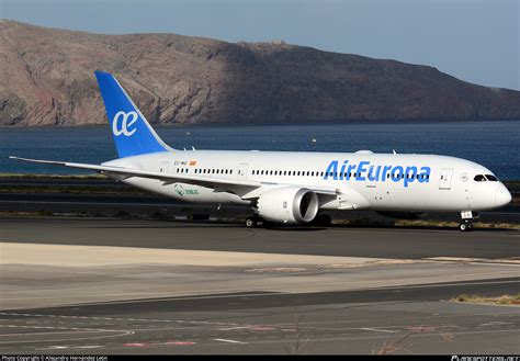 Ec Mig Air Europa Boeing Dreamliner Photo By Alejandro Hern Ndez