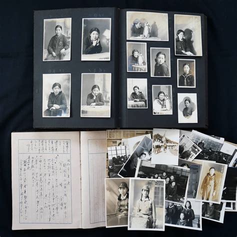 【傷や汚れあり】戦前 女学生の写真帖と終戦直前後の日記 女子高生 アルバム 戦後 資料の落札情報詳細 ヤフオク落札価格検索 オークフリー