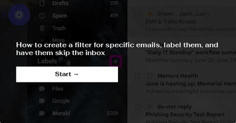 How to create a filter for specific emails, label them, and have them ...