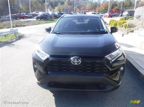 2020 Midnight Black Metallic Toyota RAV4 XLE AWD 140088084 Photo 12