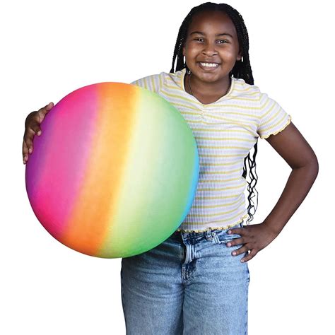 Rainbow Playground Ball18 Inch