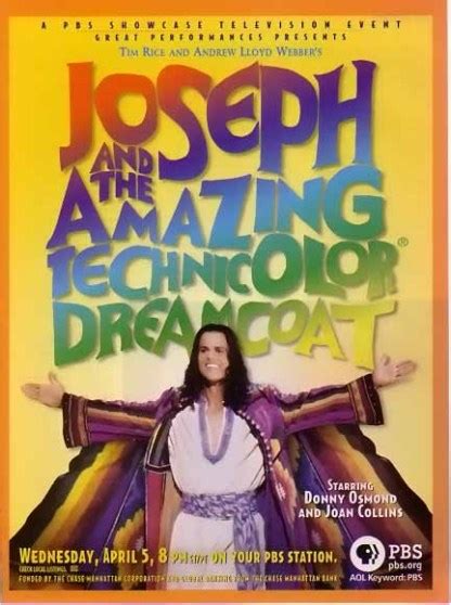 Donny Osmond 2000 Ad Joseph and the Amazing Technicolor Dreamcoat ...