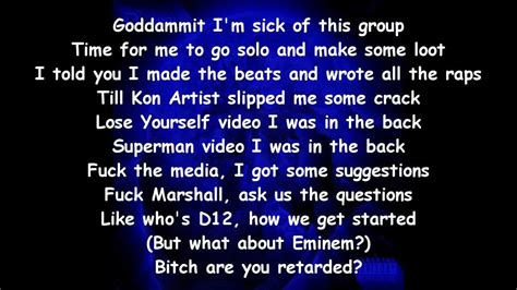 Eminem My Band Lyrics