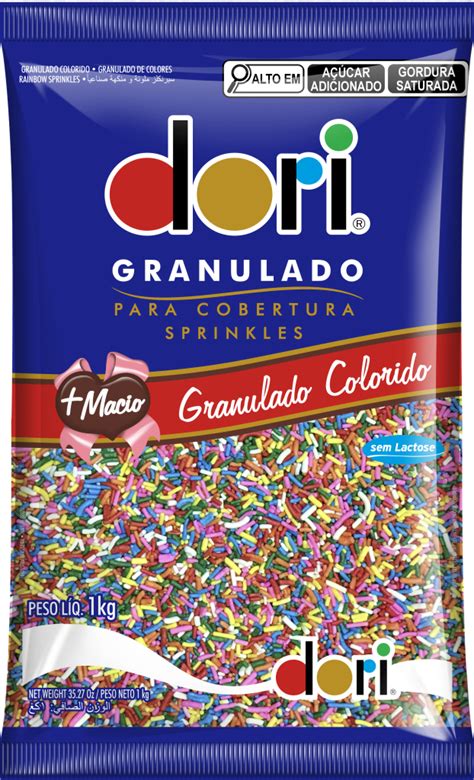 Dori Granulado Colorido 1kg Dori Alimentos S A