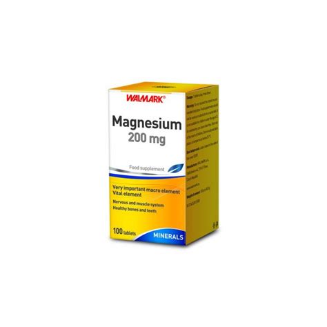 MAGNESIUM 200MG TABLETE A100 | On-line Apoteka Janković