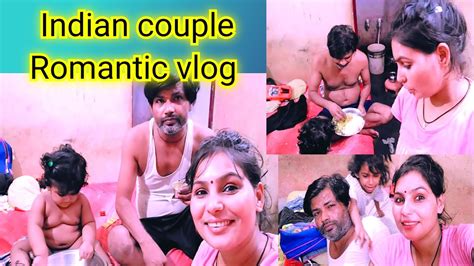 Indian Couple Romantic Vlog।husband Wife Caring Love Video। हसबैंड वाइफ