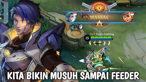 Aamon Solo Rank Bantai Musuh Sampai Feeder Auto Maniac Aamon Gameplay