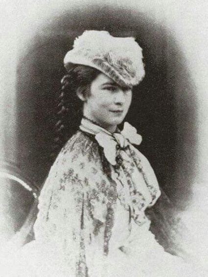 A Rare And Lovely Photograph Of Empress Elisabeth Of Austria Aka Sisi