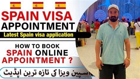 Book Your Spain Visite Visa Appointment Online 2023 Spain Visit Visa