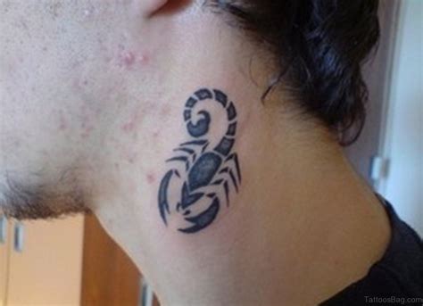 29 Great Scorpion Tattoos On Neck